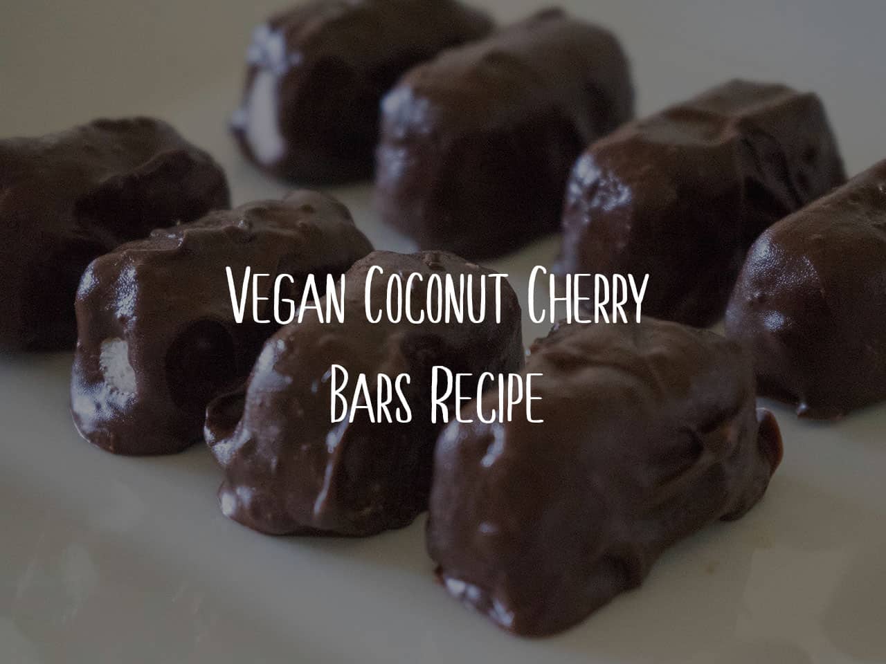 Vegan Cherry Ripe Bars Recipe Blog The Plastic Free Movement